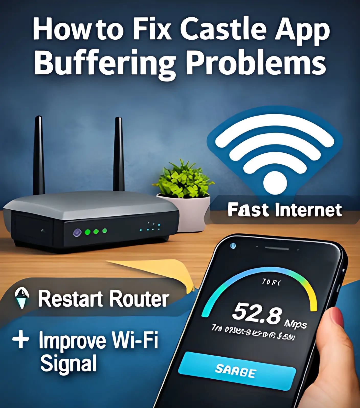 Steps to fix Castle App buffering and Castle App streaming issues.