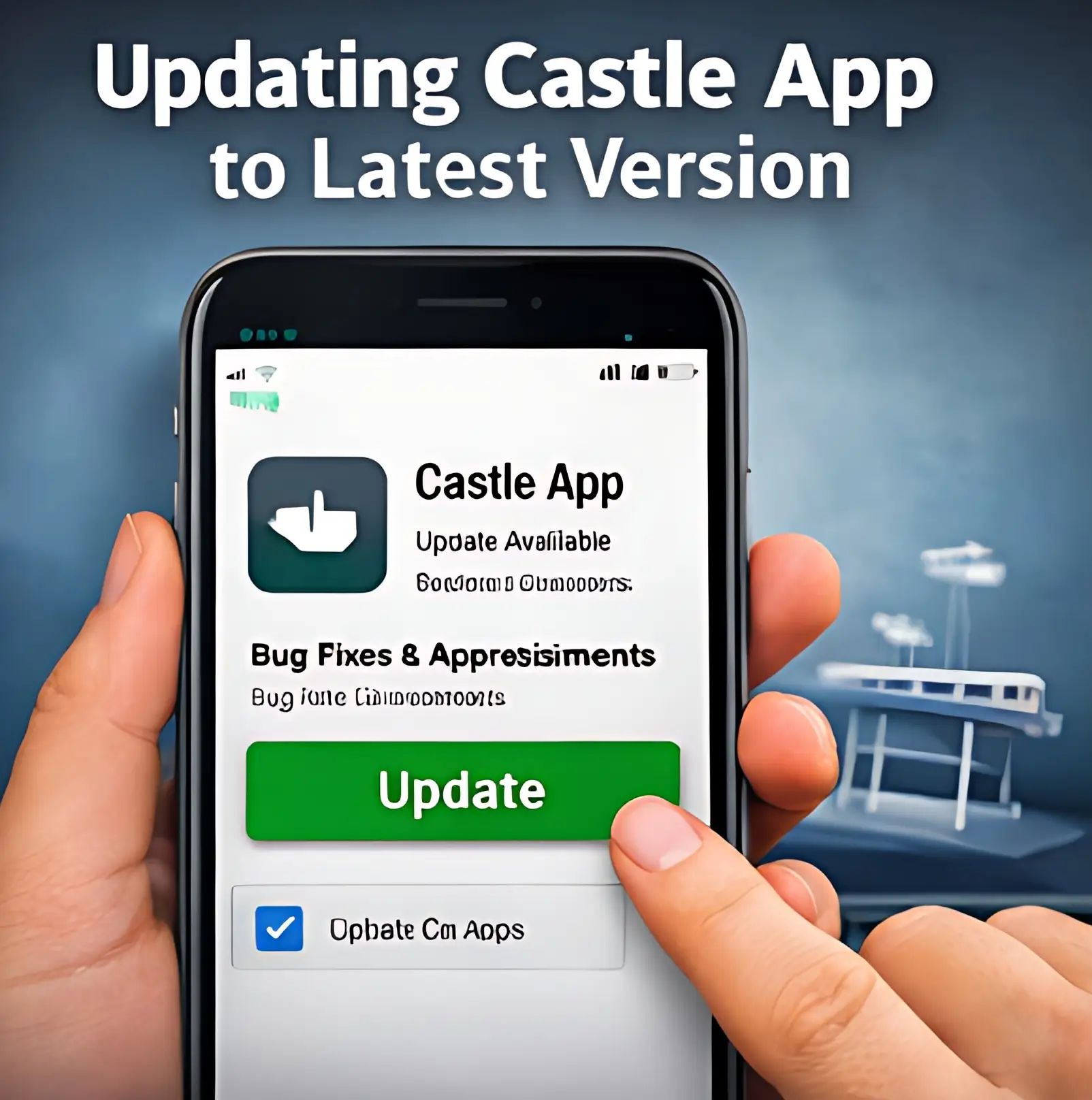 Updating Castle App application to latest version to fix streaming errors
