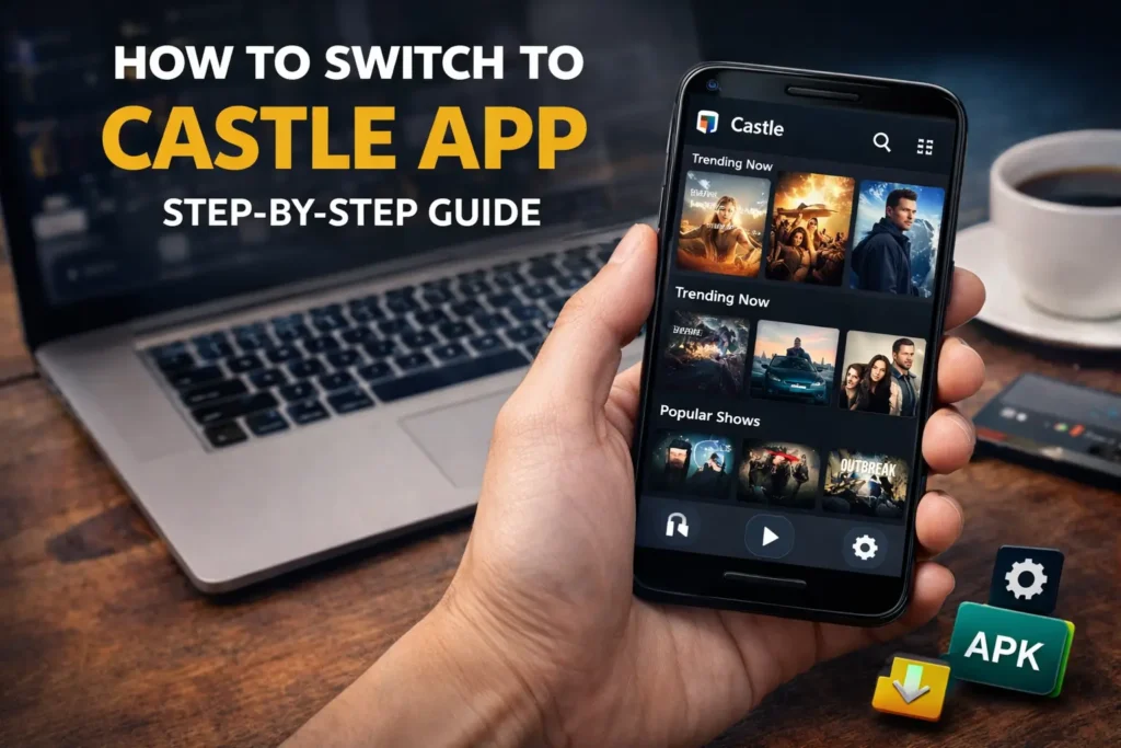 How to switch to Castle App installation and setup guide on Android device