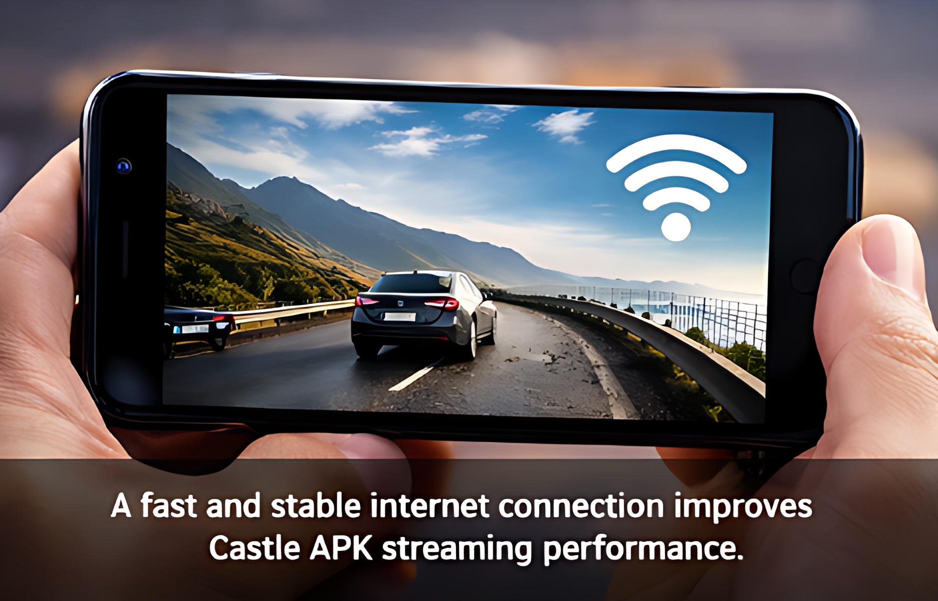 Castle APK buffering fix using a fast internet connection for smooth streaming